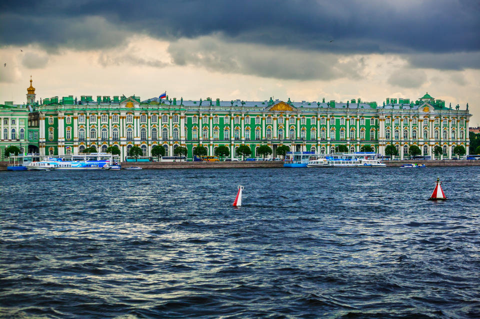 The Hermitage in St Petersburg is one of the world's largest museums - Credit: Gonzalo Azumendi/Gonzalo Azumendi