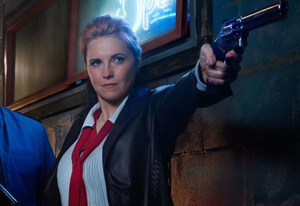 Lucy Lawless as Ruby in "Ash vs. Evil Dead."