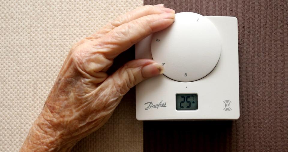 Some older people are already too scared to turn on their heating, Age UK said (PA) (PA Archive)