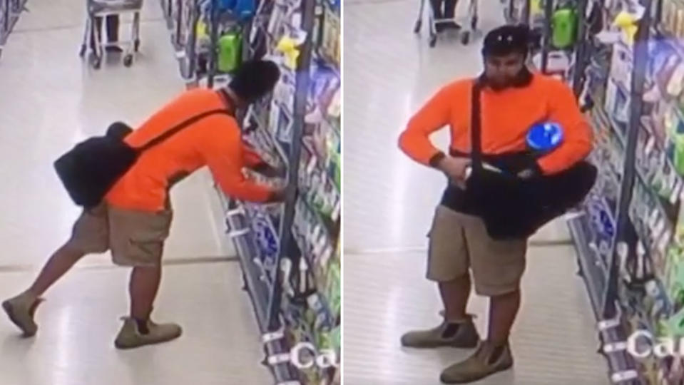 This man stole about $300 worth of baby formula from a store in Sydney’s suburb of Concord. Source: 7 News