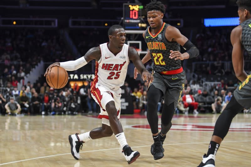 NBA: Miami Heat at Atlanta Hawks