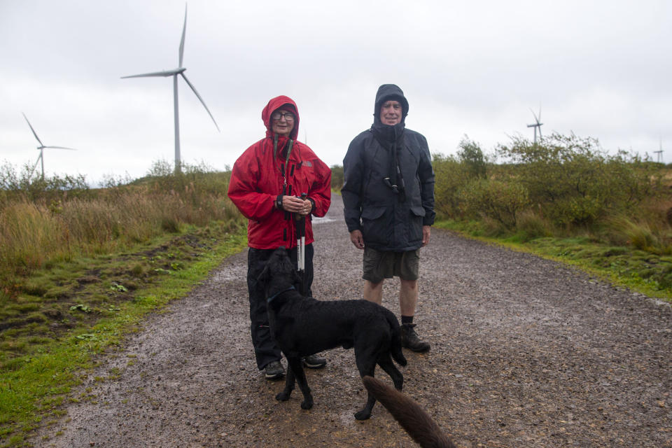 Whitelee Wind Farm, Eaglesham, Glasgow, Scotland. (Duncan McGlynn for NBC News)