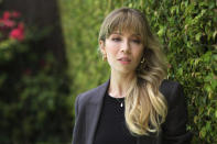 Former actress Jennette McCurdy, author of the memoir "I'm Glad My Mom Died," poses for a portrait, Thursday, July 28, 2022, in Los Angeles. (AP Photo/Chris Pizzello)