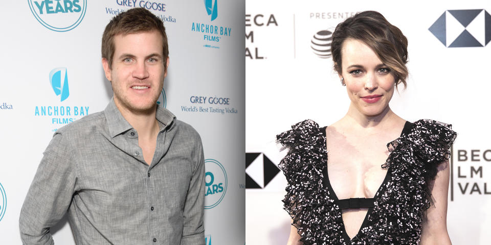 Screenwriter Jamie Linden and Rachel McAdams welcomed their first child together, a boy, in April 2018. (Getty Images)