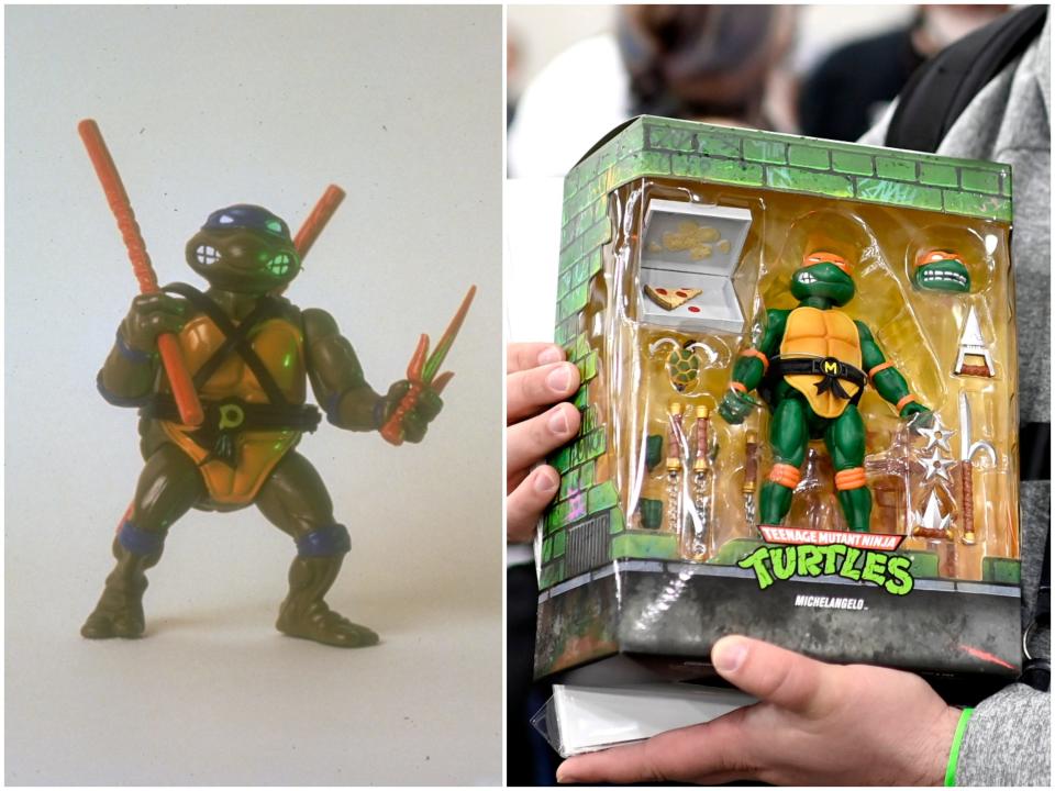 Teenage Mutant Ninja Turtles in the 1990s vs. now