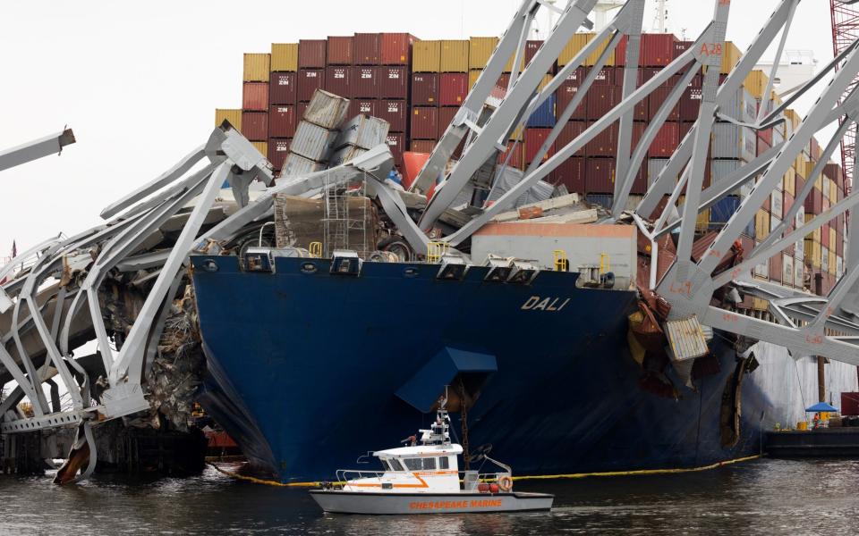 Baltimore's authorities are locked in a court battle with the Singaporean owners of the container ship, which crashed into the Francis Scott Key Bridge last month.