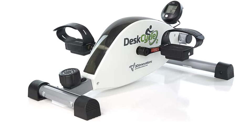 Get a workout in without leaving your desk. (Photo: Amazon)