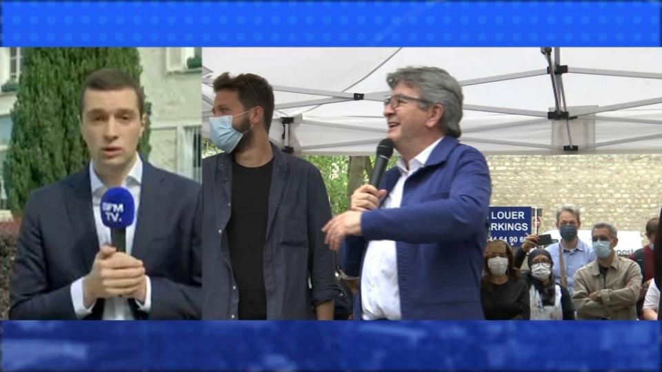 Jordan Bardella ce samedi 12 juin.  - BFMTV