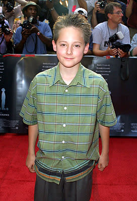 Jake Thomas at the New York premiere of Warner Brothers' A.I.: Artificial Intelligence