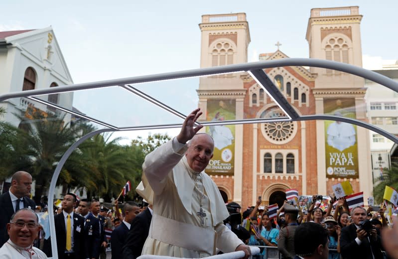 Pope Francis visits Thailand