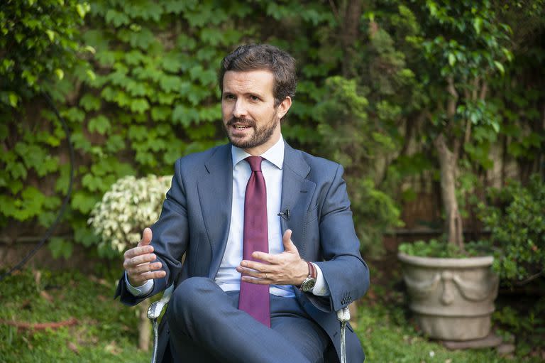 Pablo Casado, presidente del PP (Partido Popular de España)
Hotel Emperador.