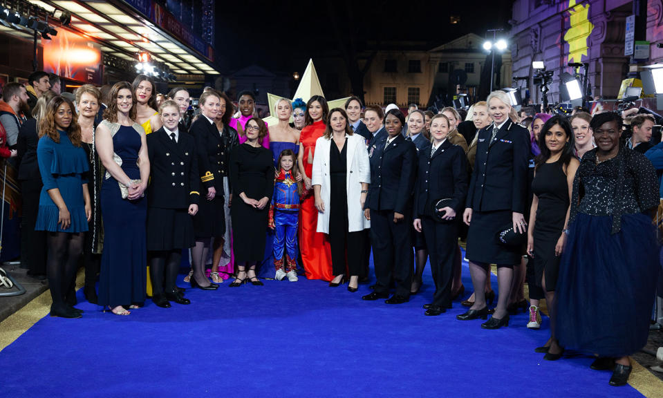 Captain Marvel European Gala premiere
