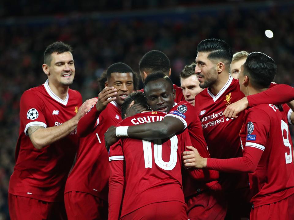 Liverpool qualified with victory over Spartak Moscow at Anfield last week: Getty