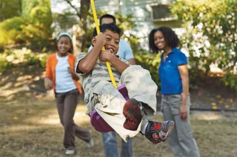 Make a tree swing