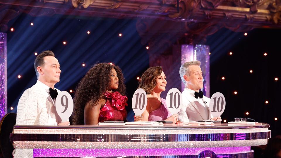 Craig Revel Horwood, Motsi Mabuse, Shirley Ballas and Anton Du Beke