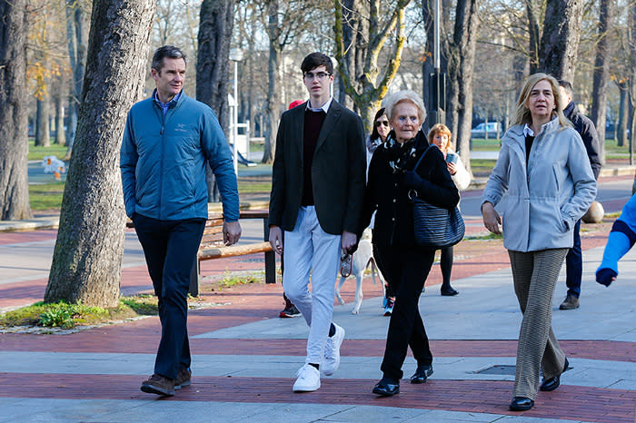 pablo urdangarin con la familia