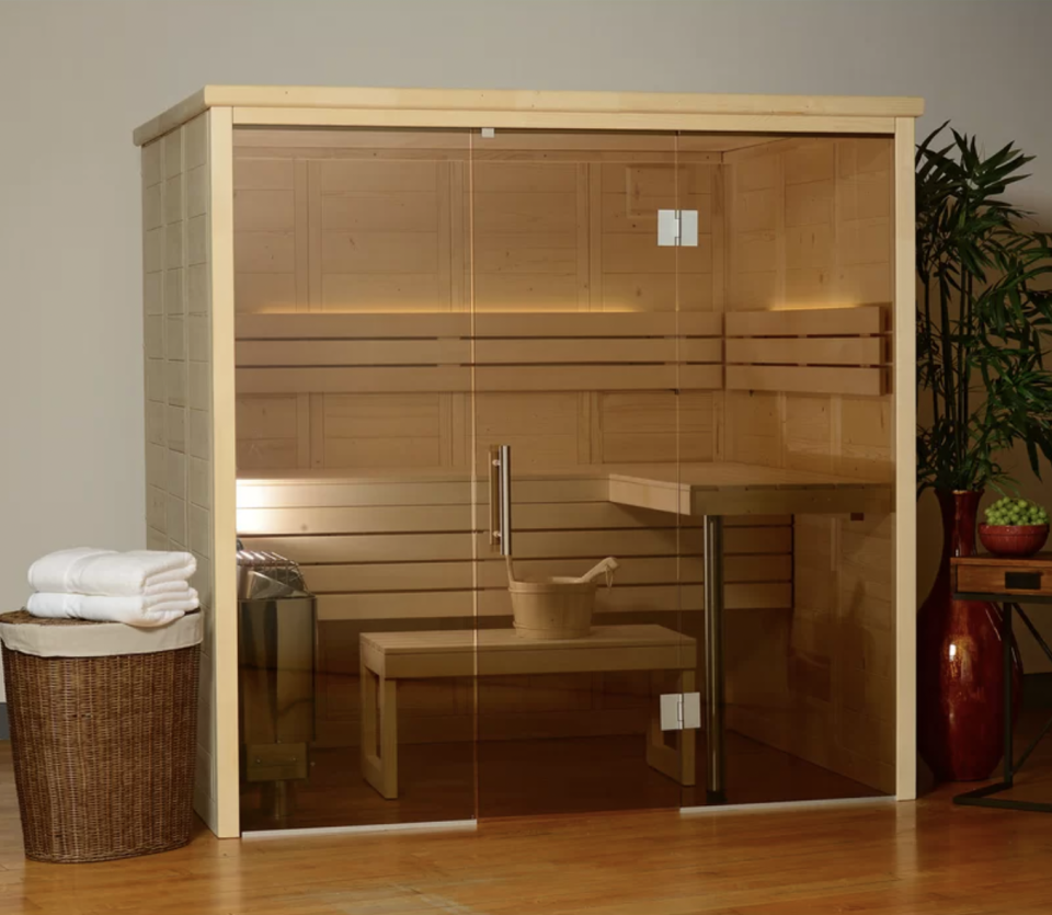 Almost Heaven Saunas Worthington 4-Person Indoor Traditional Steam Sauna 