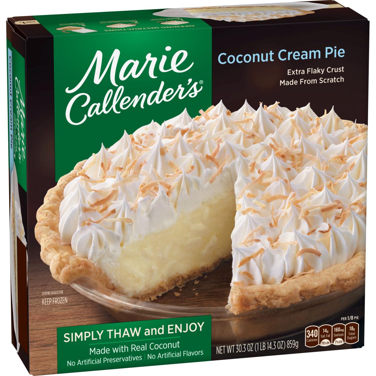 You can get $3.14 off select Marie Callender’s frozen multiserve dessert pies when shopping online at select retailers on National Pi Day.