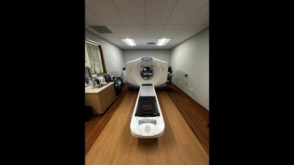 A CT scanner at North Cascade Cancer center at 381 West Horton Rd. in Bellingham, Wash. Michael Taylor/Courtesy to The Bellingham Herald