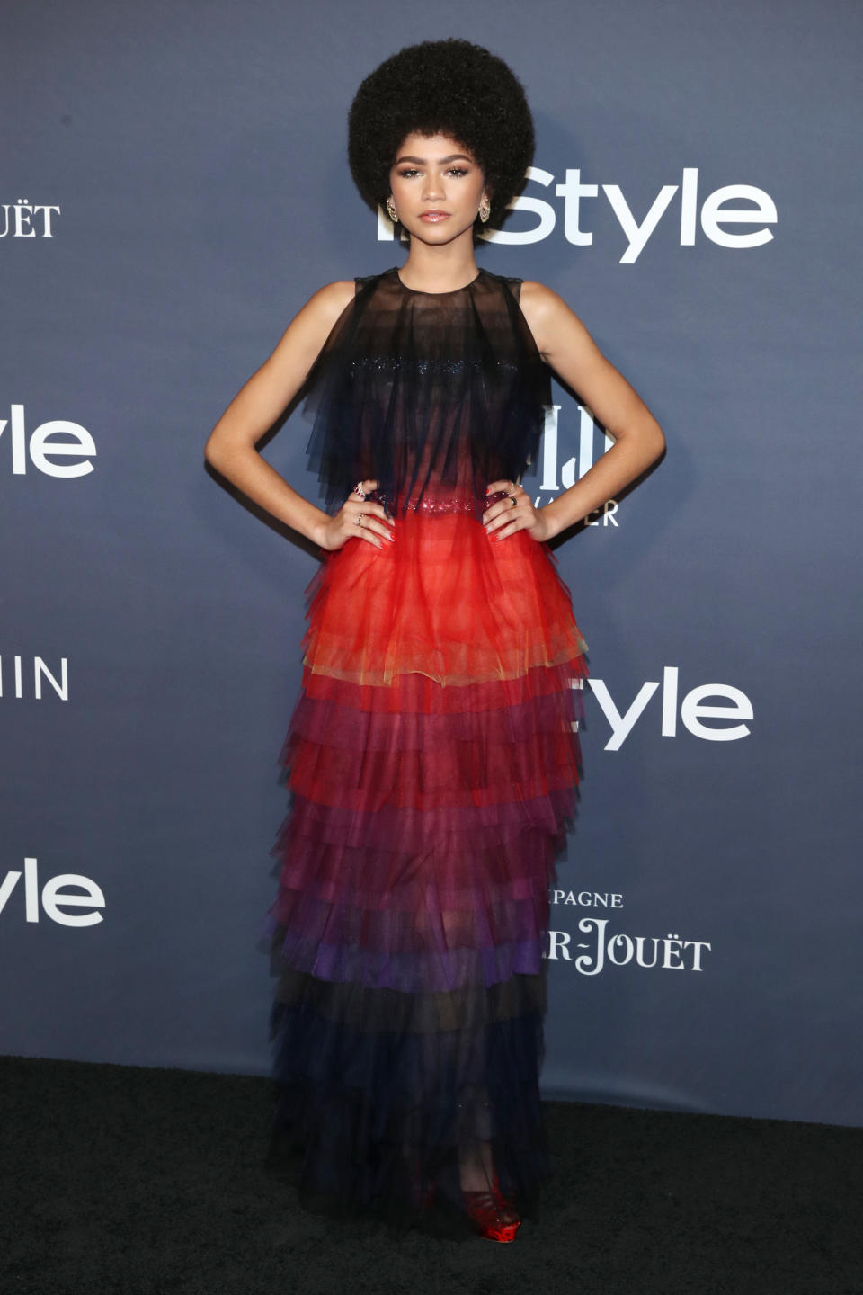 Zendaya at the InStyle Awards