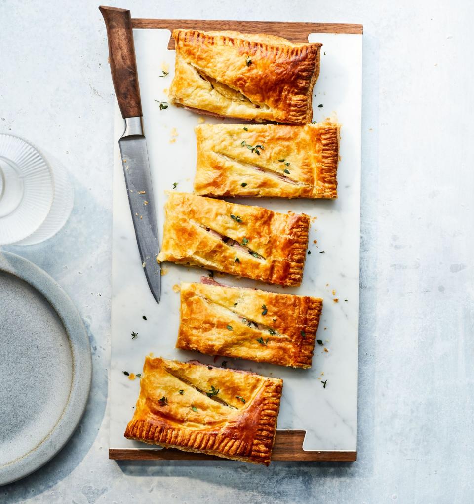 Ham-and-Cheese Puff Pastries