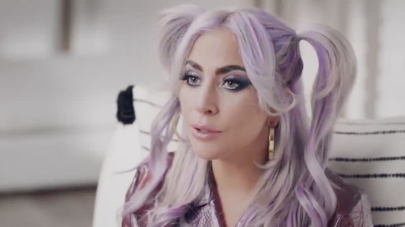 Lady Gaga delivers a video message to her Japanese fans