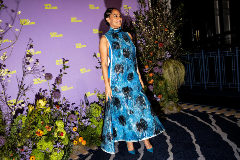 Tracee Ellis Ross attends the New Museum's 2024 Spring Gala on April 3 in New York, Marni, celebrity style