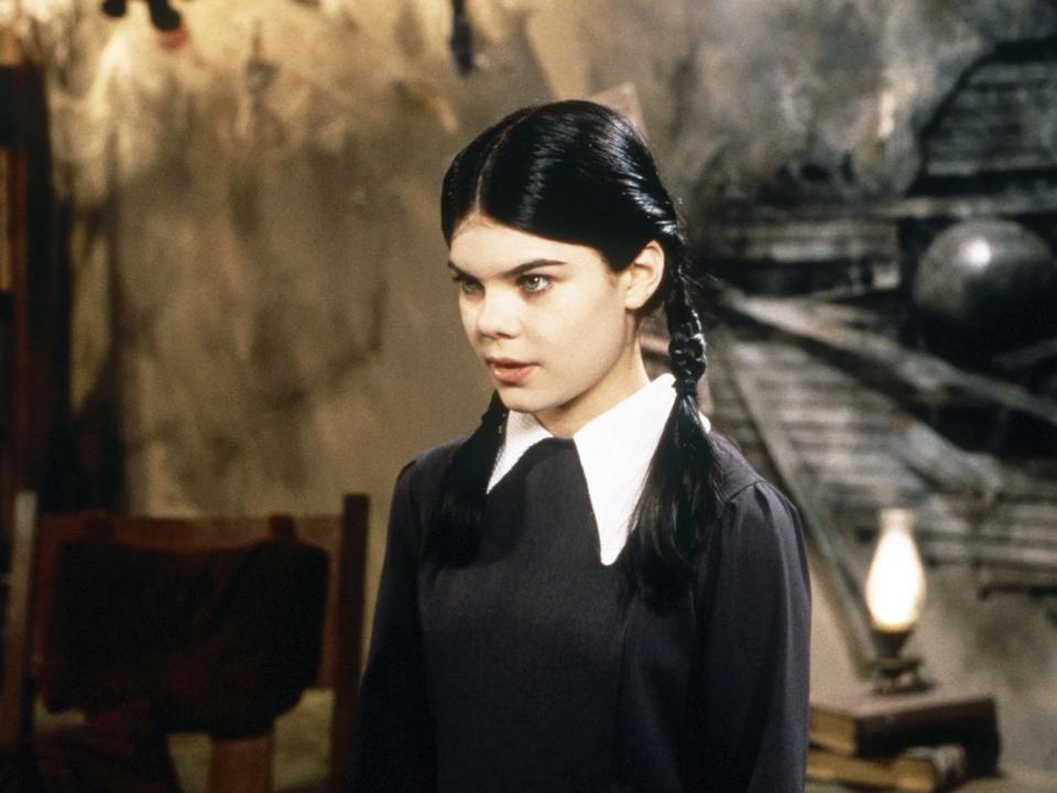 Nicole Fugere as Wednesday Addams.