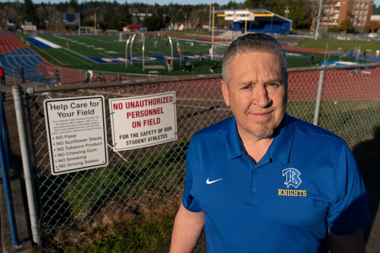 Joe Kennedy left his coaching job after he was ordered to stop praying on the football field after games at Bremerton High School, in Washington state. He refused, saying the school district violated his First Amendment rights. The Supreme Court agreed.