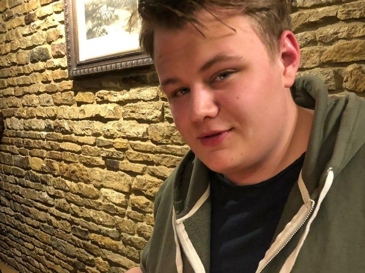 Harry, 19, was killed when his motorbike crashed into a car driven by Anne Sacoolas outside RAF Croughton in Northamptonshire on 27 August: PA