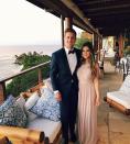 <p>JoJo Fletcher has not walked down the aisle with her hunky fiancee Jordan Rodgers yet, but she was in the bridal party for her friend in February 2017. <em>The Bachelorette </em>star wore a pleated blush gown.</p><p><a href="https://www.instagram.com/p/BQ6cBbJDyeT/" rel="nofollow noopener" target="_blank" data-ylk="slk:See the original post on Instagram;elm:context_link;itc:0;sec:content-canvas" class="link ">See the original post on Instagram</a></p>