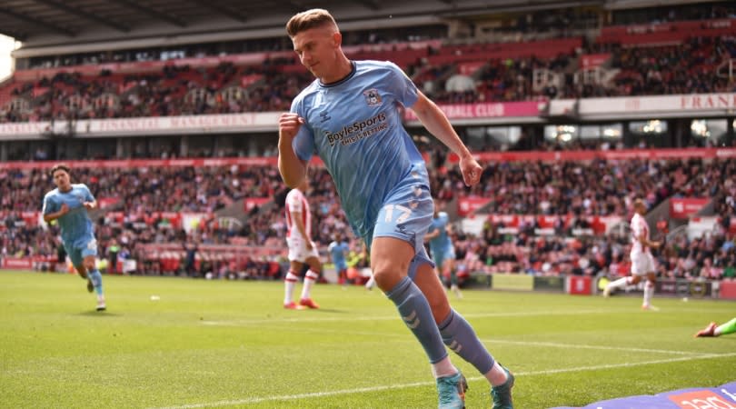   Coventry's Viktor Gyokers, best EFL player 2022/23 