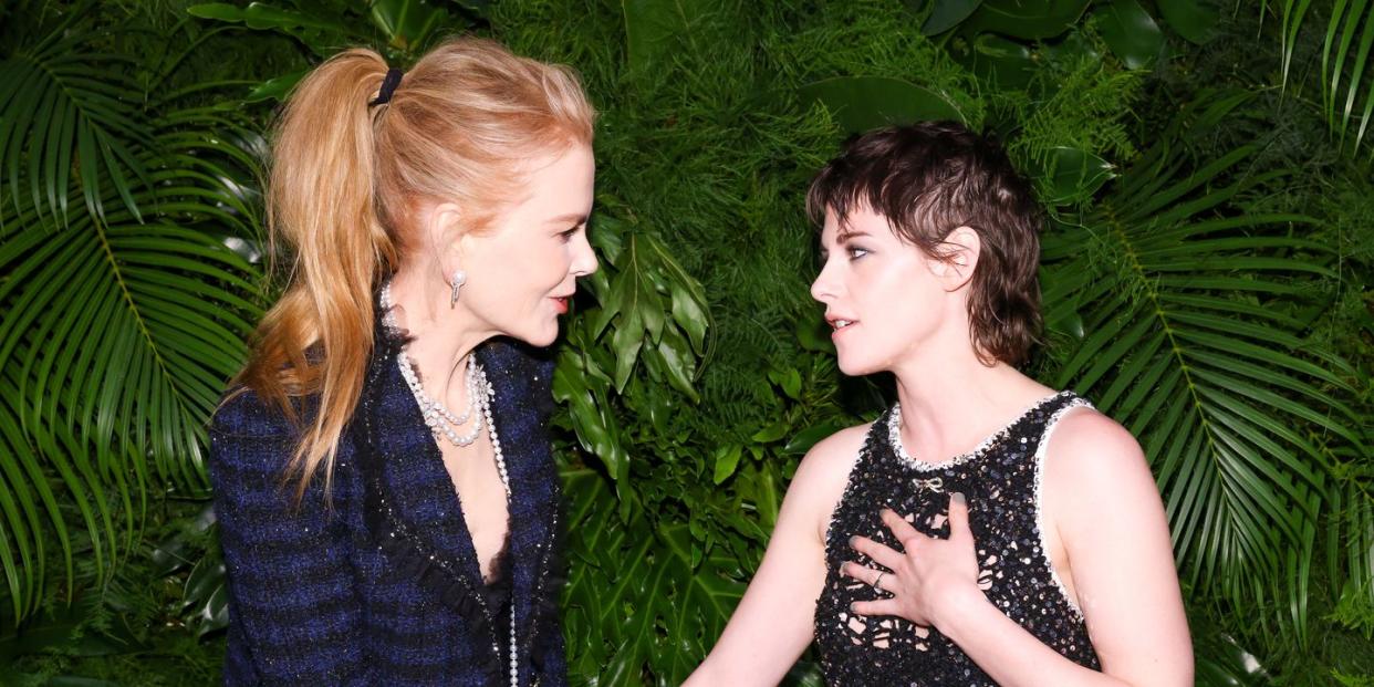 nicole kidman kristen stewart chanel pre oscars dinner 2023