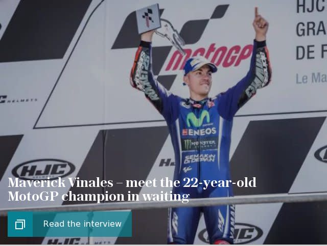 Maverick Vinales – meet the 22-year-old MotoGP champion in waiting