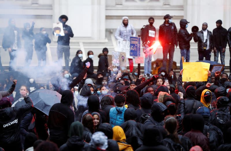 Protest against the death of George Floyd, in London