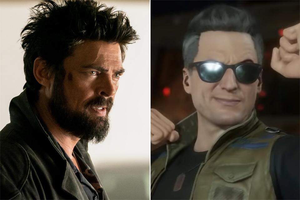 Karl Urban in 'The Boys'; Johnny Cage in 'Mortal Kombat 11'