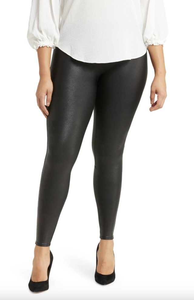⏳Last Day 49%OFF S-shaped PU Leather Leggings  Leather leggings, Faux leather  leggings, Leather
