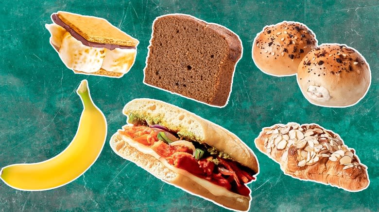 various Starbucks foods 