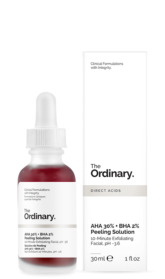 THE ORDINARY AHA 30% + BHA 2% Peeling Solution