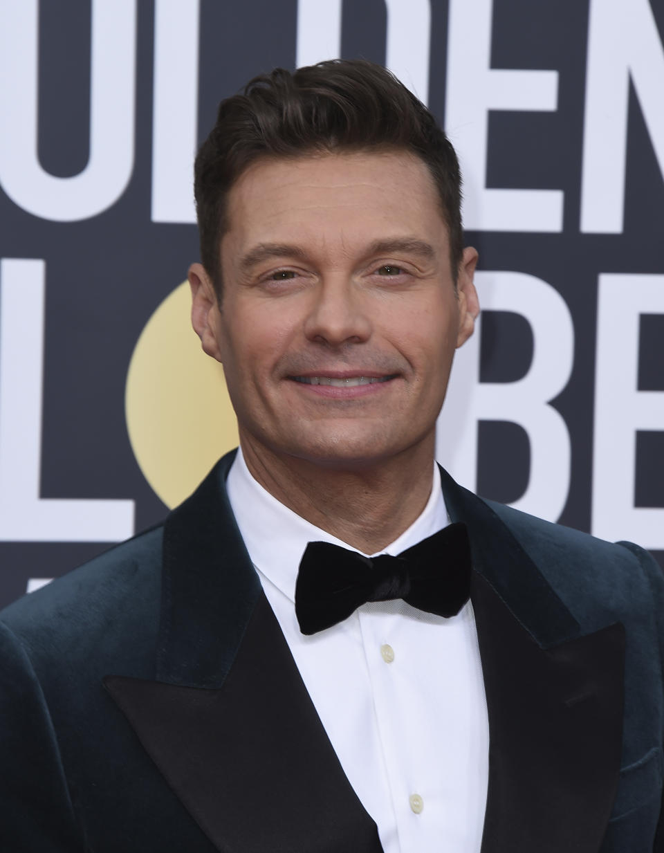 Ryan Seacrest arrives at the 77th annual Golden Globe Awards at the Beverly Hilton Hotel on Sunday, Jan. 5, 2020, in Beverly Hills, Calif. (Photo by Jordan Strauss/Invision/AP)