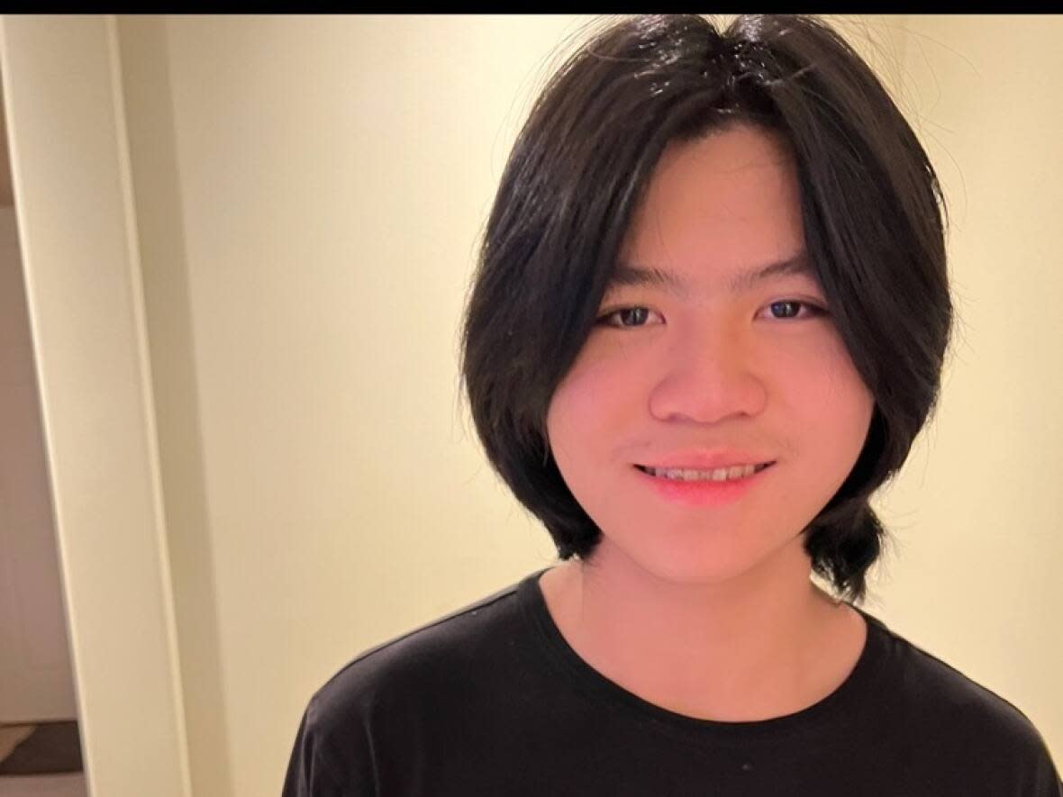 Fourteen-year-old Joseph Chen from Surrey has been missing since March 2, 2023. (Submitted by Surrey RCMP - image credit)