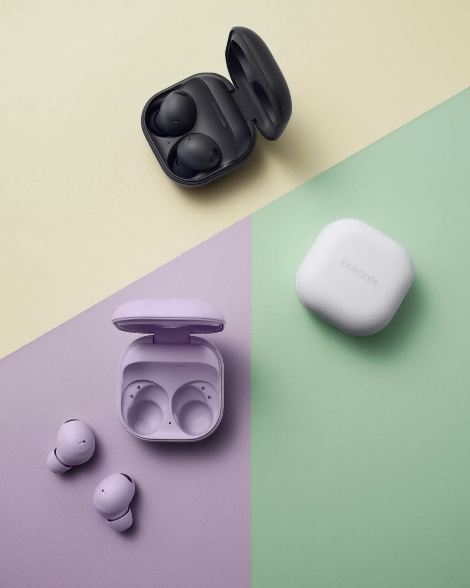 圖／三星Galaxy Buds2 Pro正式登場，搭載24bit Hi-Fi、ANC主動式降噪。