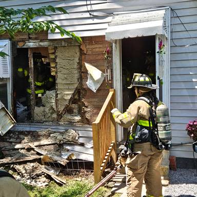 FFD responds to residential fire May 21, 2024. (Source: Franklin Fire Department)