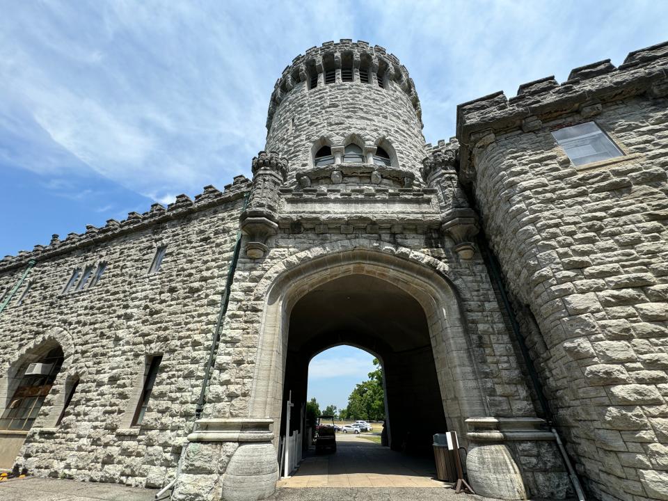 exterior of castle gould