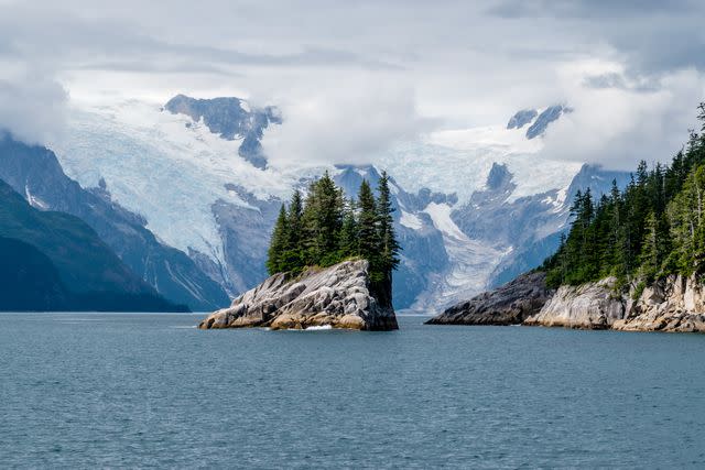 <p>Jaime Espinosa de los Monteros/Getty Images</p> Islands and glaciers in the Kenai Fjords National Park.