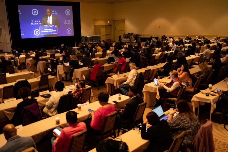 Democratic National Committee winter meeting in Philadelphia