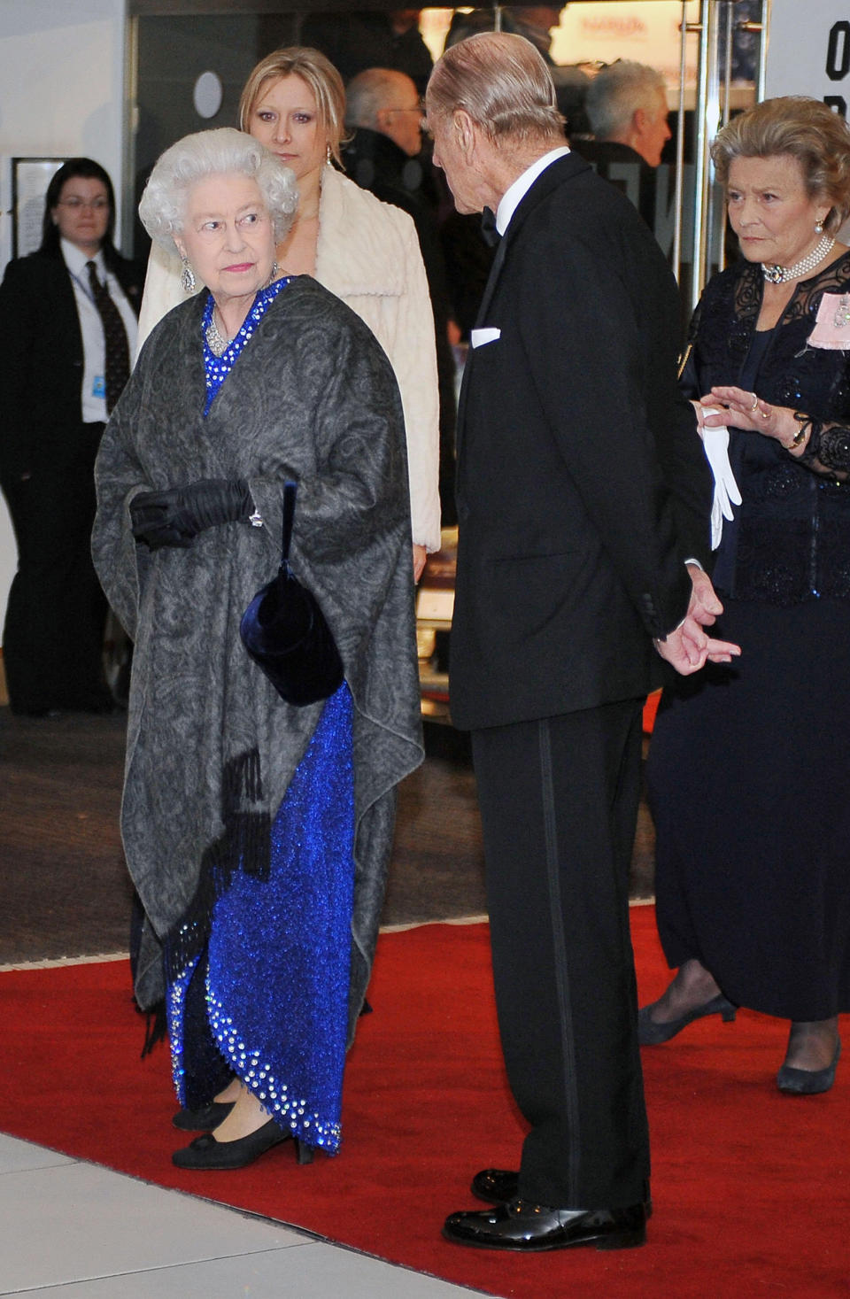 The Queen at a 2010 film premiere