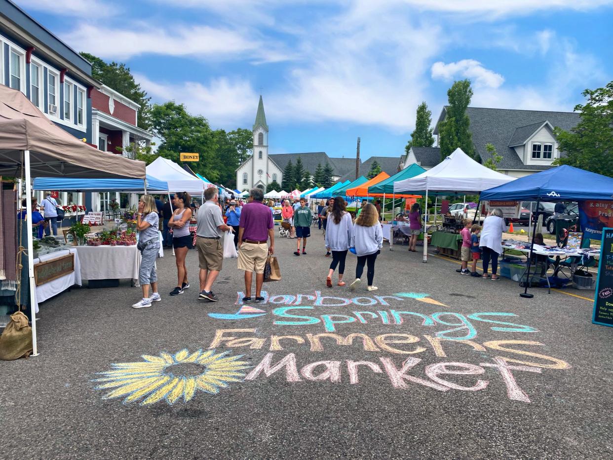 The Harbor Springs Farmers' Market opened on Saturday, May 28 and will be open from 9 a.m. to 1 p.m. every Saturday through Oct. 15. From June 1 to Aug. 31, the market will be open on Wednesdays from 9 a.m. to 1 p.m.