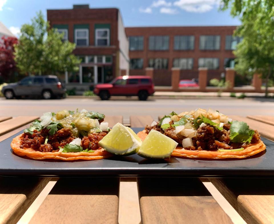 Mexican street tacos are featured at Casa de Arte, 1227 SW Adams St., Peoria.