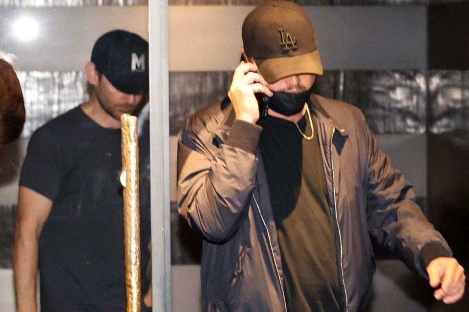 Leonardo Dicaprio And Tobey Maguire Spotted Leaving Paris Hotel For Night Out Photo 